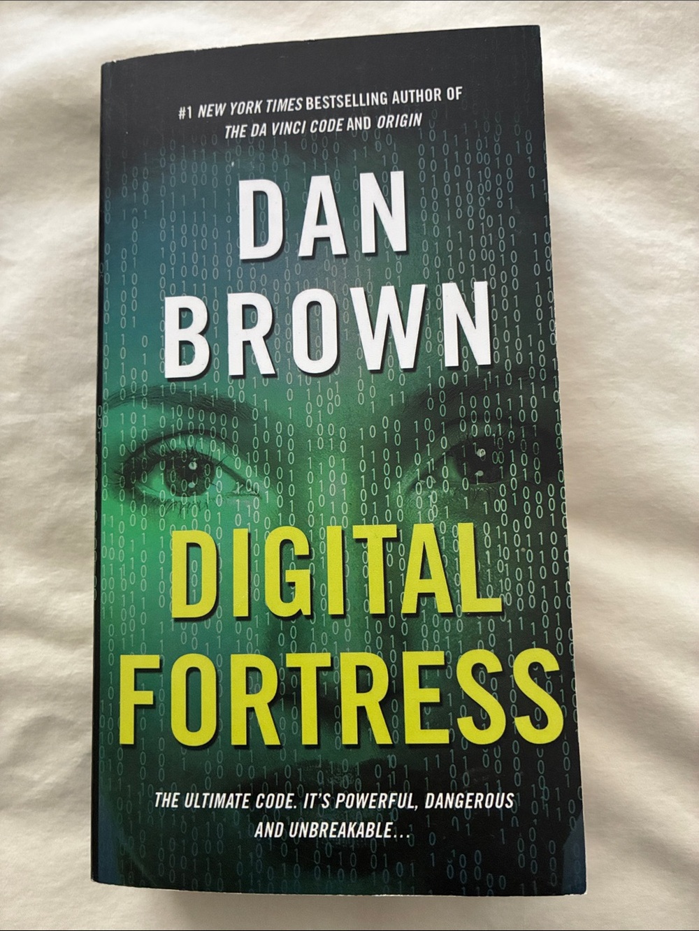 “Digital Fortress” Paperback by Dan Brown